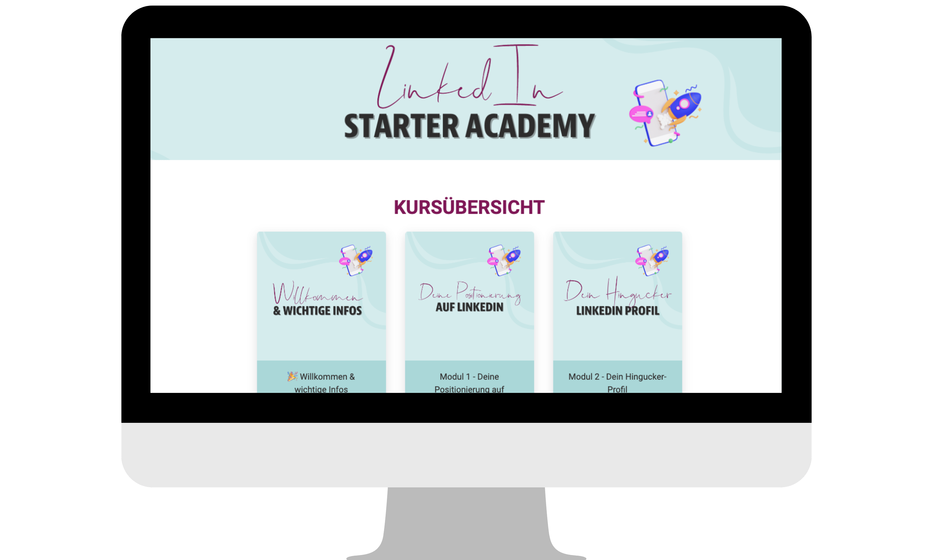 LinkedIn Starter Academy MockUp